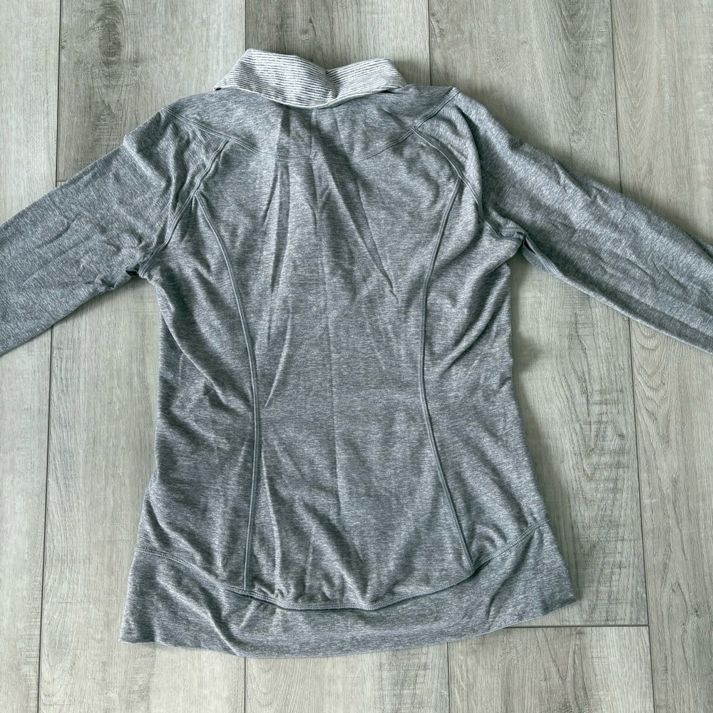 lululemon athletica Gray Long Sleeve Top - Picture 7 of 7